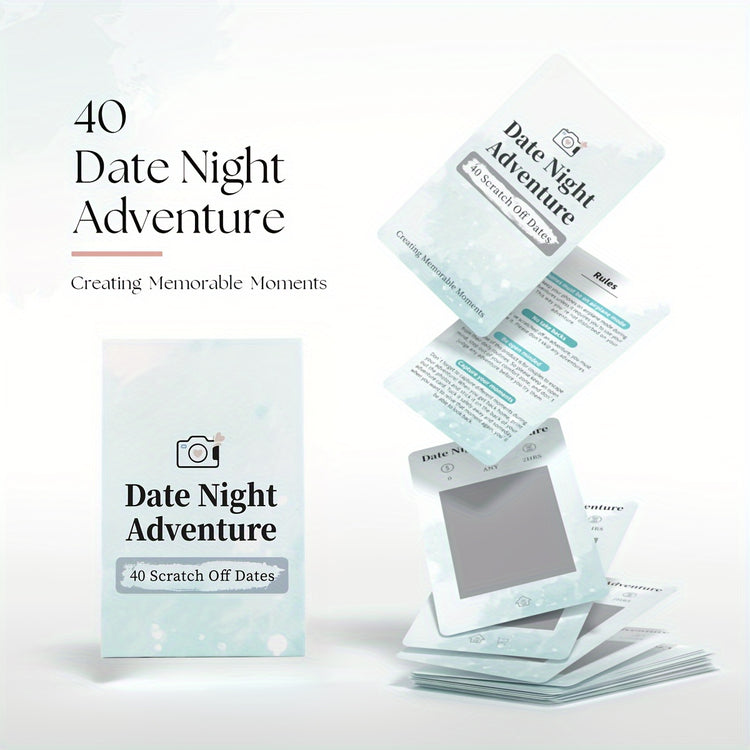 Date Night Adventures Scratch Cards