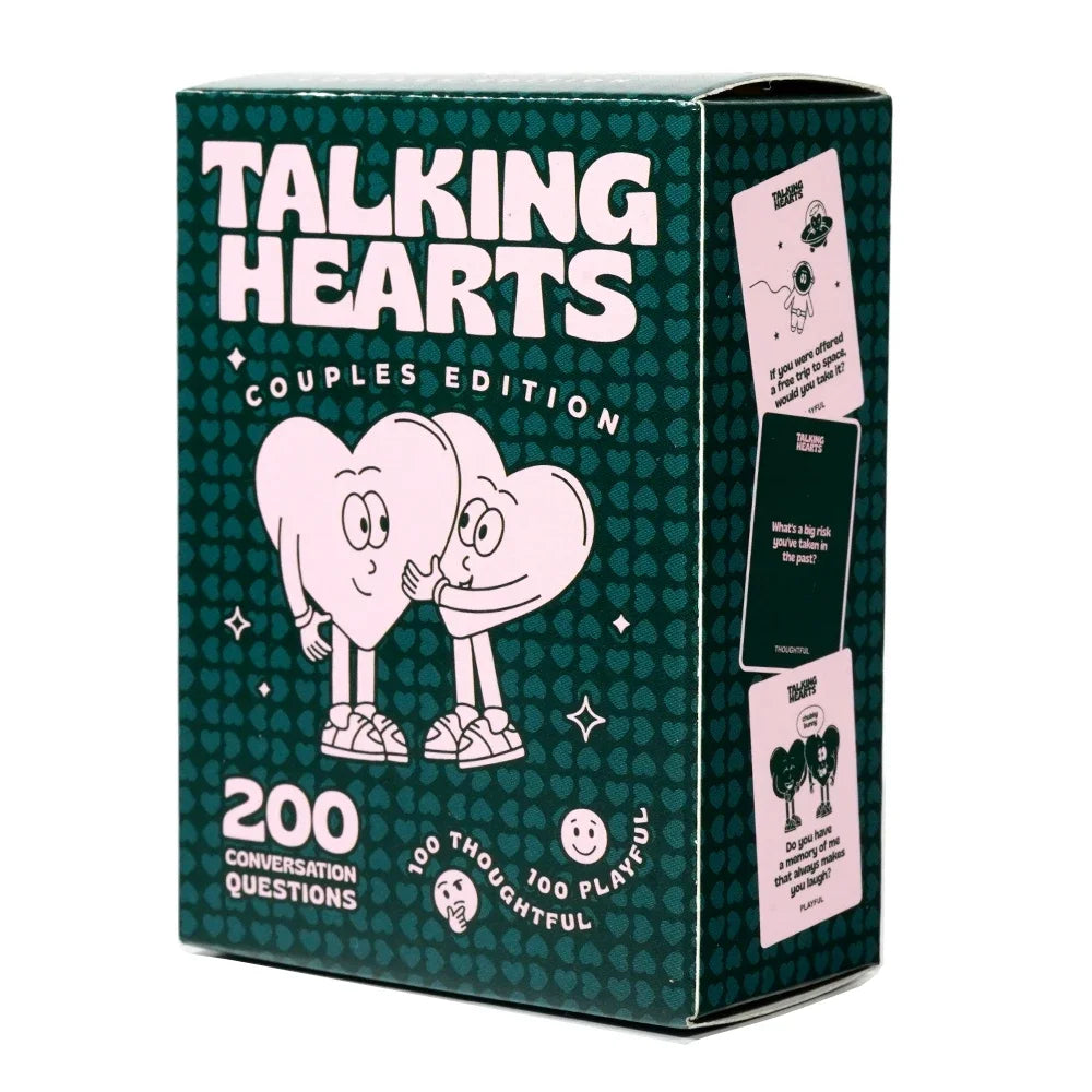 Talking Hearts Couples Card Game