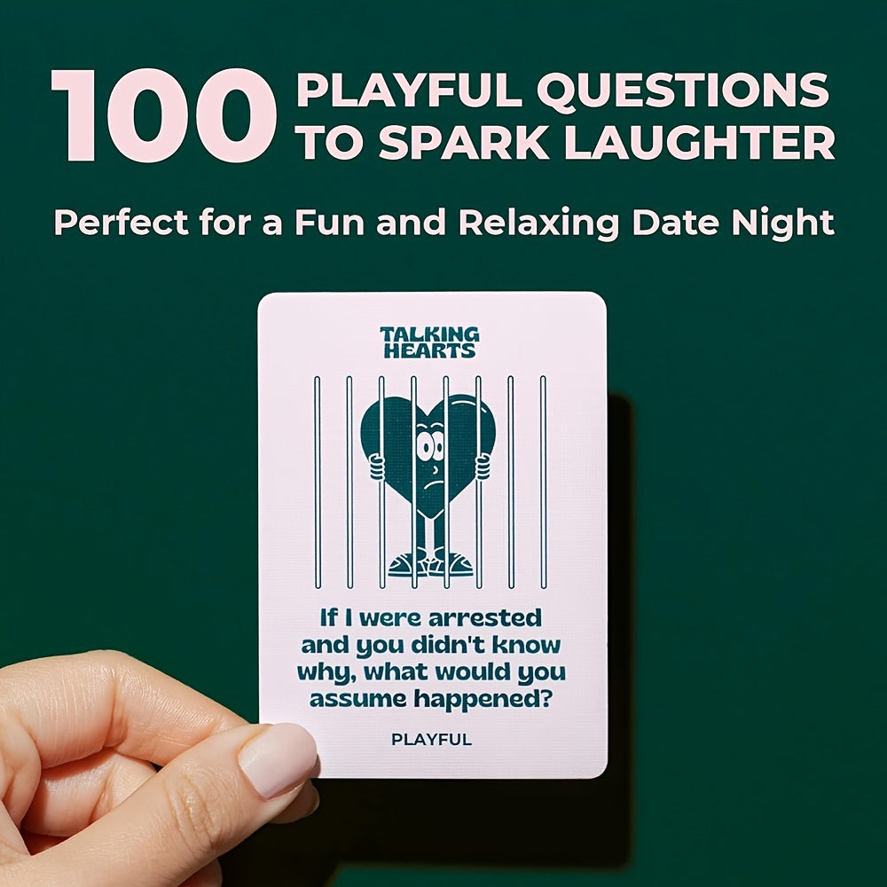 Talking Hearts Couples Card Game